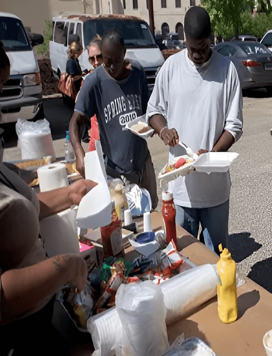 Cookout for the Homeless